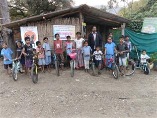 Donation of Cycles - Saphale Palghar