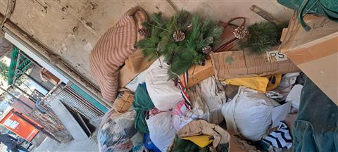Donation of clothes, shoes to Aahar Sadan Sanstha