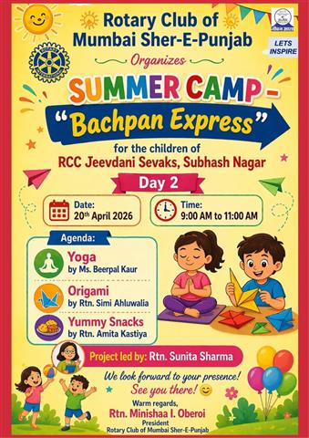 Summer Camp Bachpan Express - Day 2