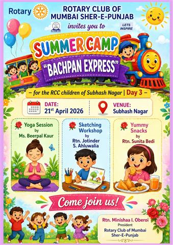 Summer Camp Bachpan Express - Day 3