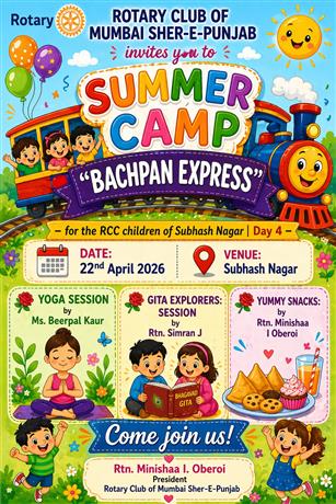Summer Camp Bachpan Express - Day 4