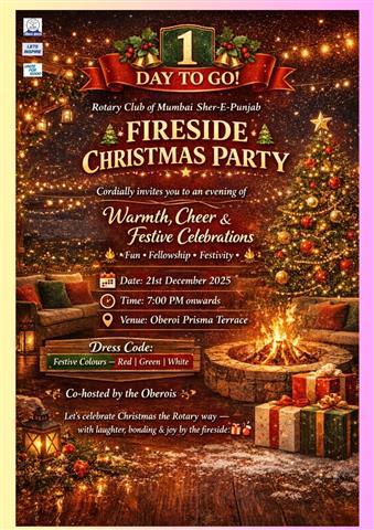 Fireside & Fellowship Meet on 21st Dec 2025