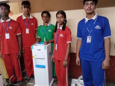 Donation of Water filter- Discovery English School