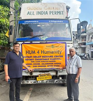 Relief for Flood victims of Punjab-Odomos