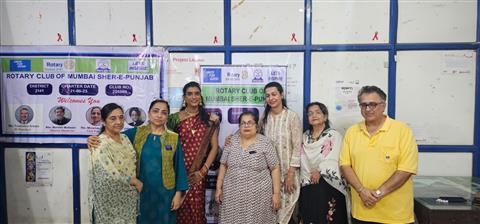 Donation of nutritional kits-Transgender community
