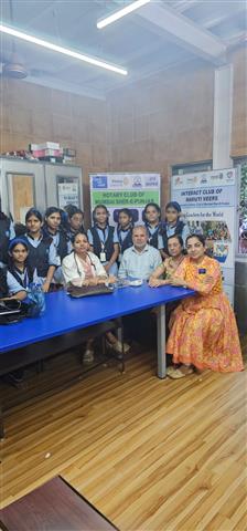 Medical Camp for girl students of RC Maruti School