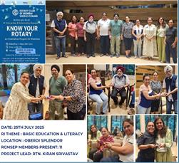 July-Fireside Meeting - Know Your Rotary