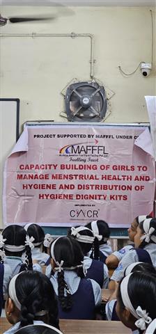 Menstrual Hygiene Awareness at GNEHS - 1