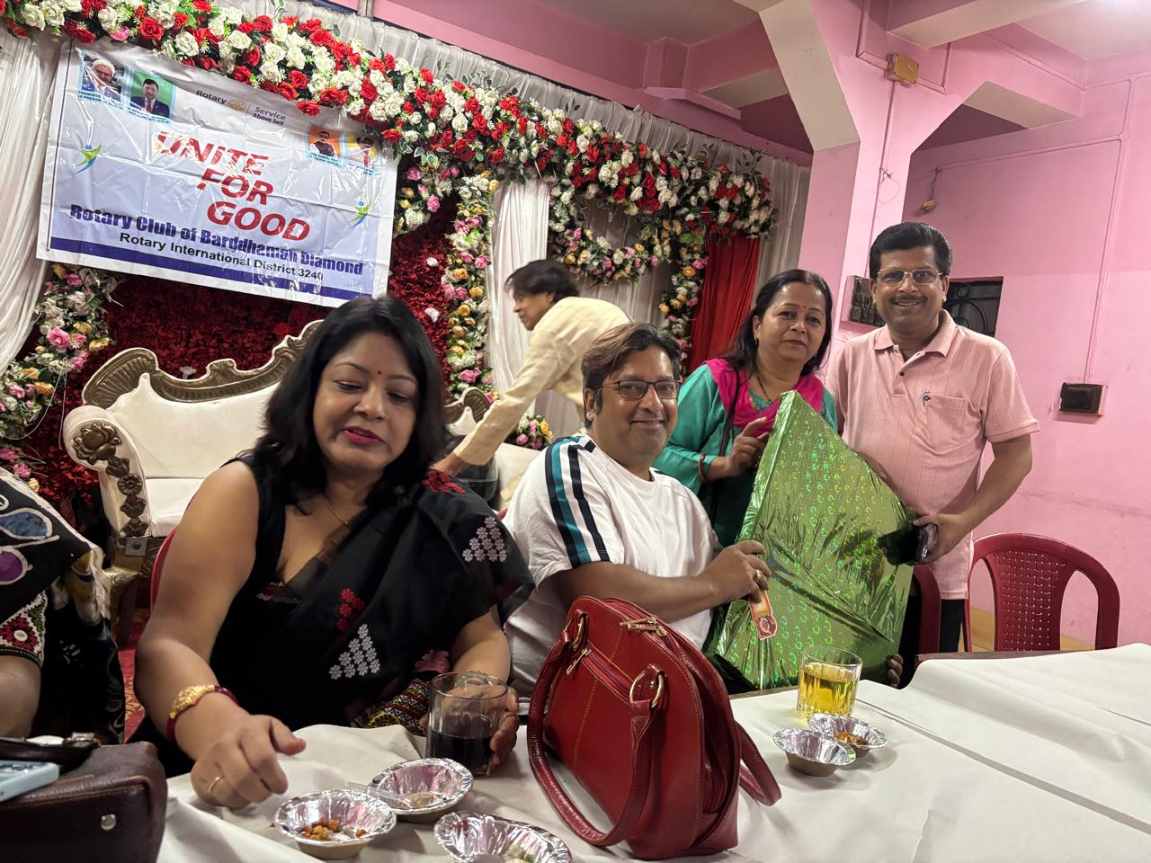 Fellowship during Marriage Anniversary of Rtn Amit