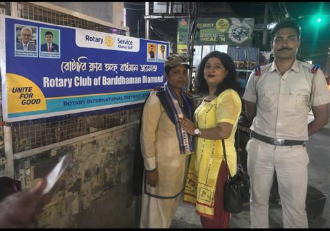 Women Traffic Police and Entreprenuers Felicitated
