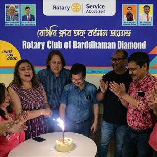 Birthday Celeb. of Club Trainer Rtn Anit Gupta