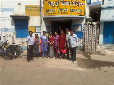 Nutritional food given to Primary school students