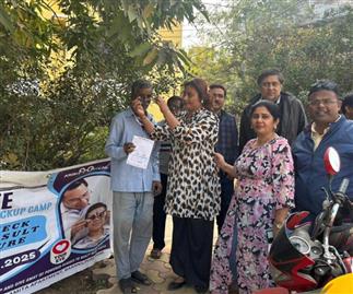 Free Eye Check Up Camp organised in the community.