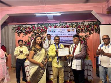 NBA presented to Mr Subrata Mishra