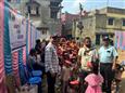Polio Awareness Rally with slum children