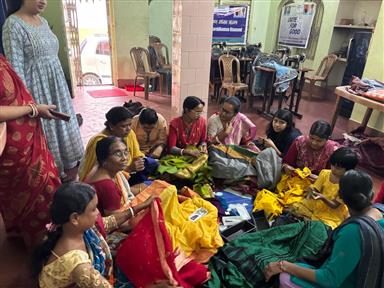 Vocational Training of Saree False and Pico