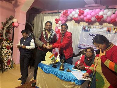 Third Club Assembly by Trainer Rtn Anit Gupta