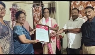 FELICITATION OF ANU TAMULY BARUA