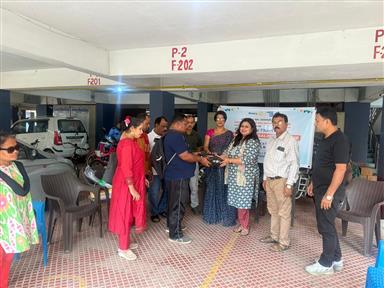DONATION OF SEALING MACHINE
