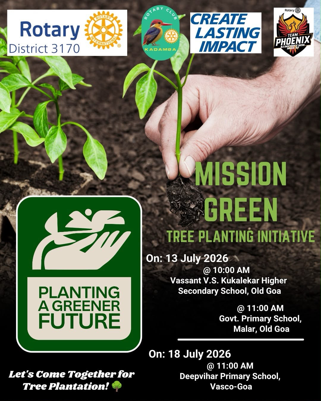 Mission Green- Planting a greener future