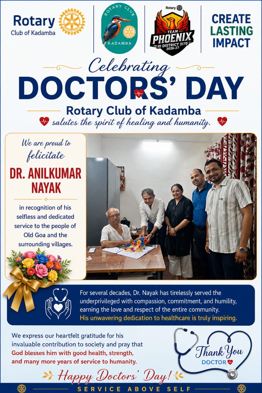 Felicitation of Doctors and CA