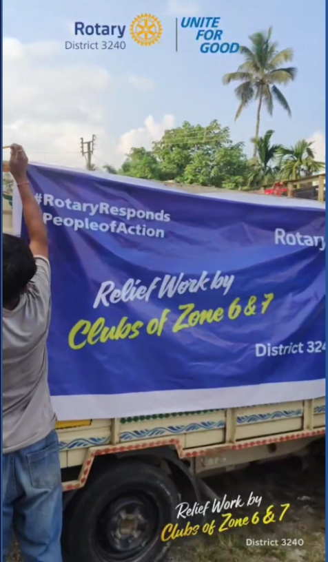 The Spirit of Rotary in Dudhiya Flood 