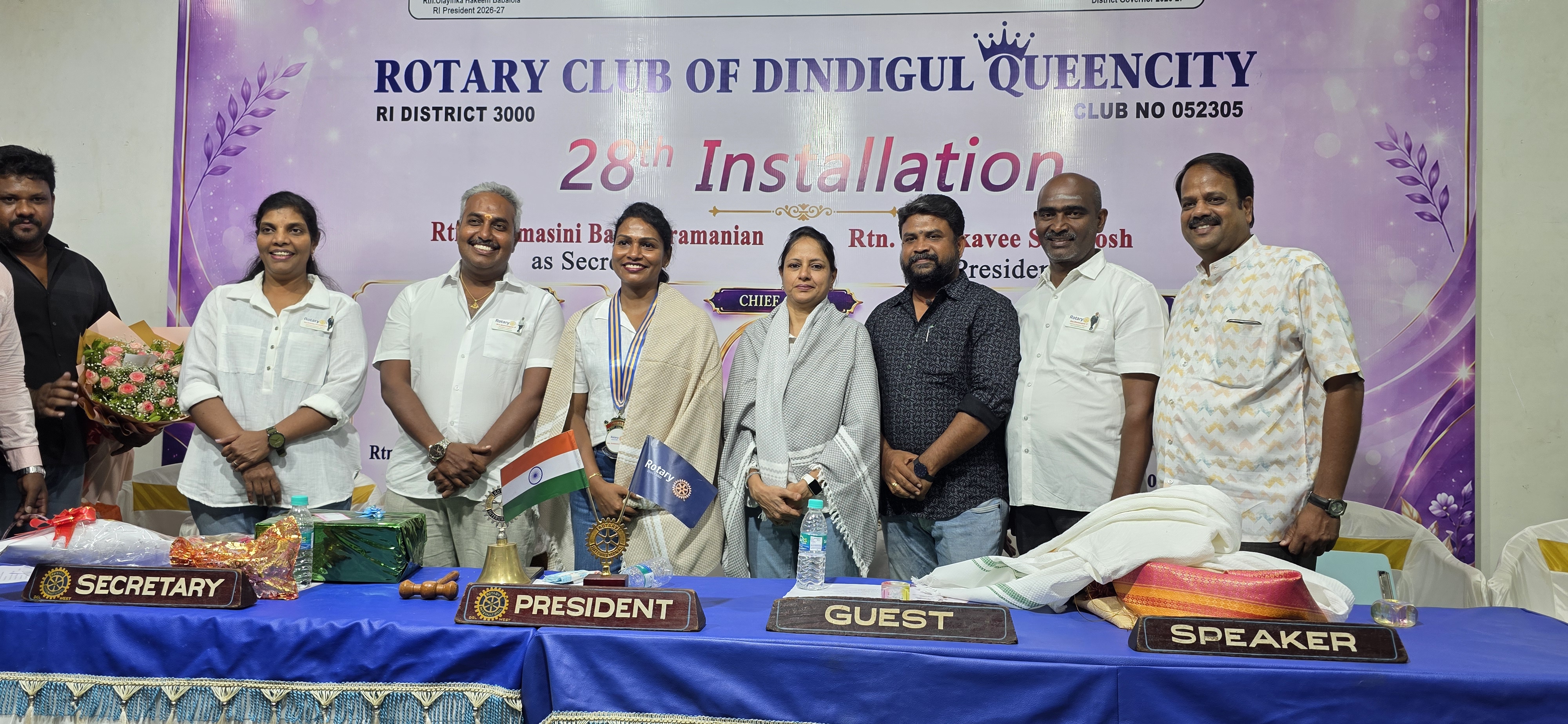 Rotary Club of Dindigul Queencity Installation