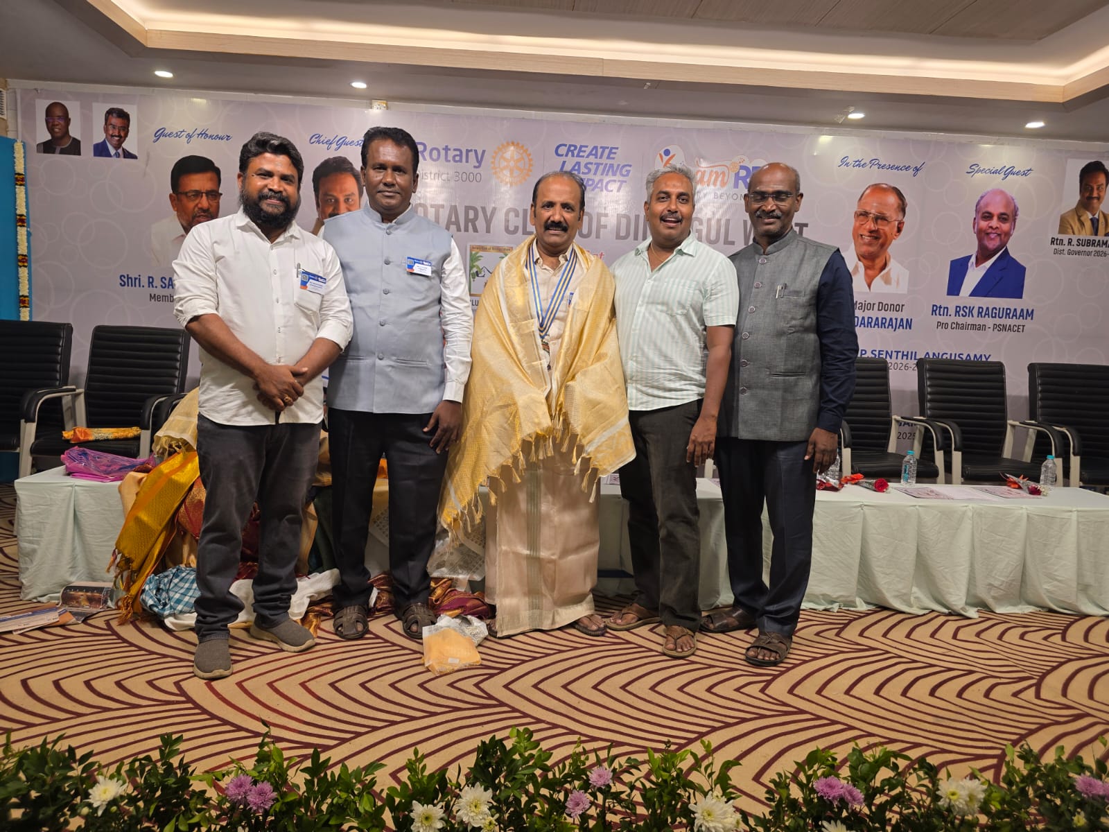 Rotary Club of Dindigul West - Installation