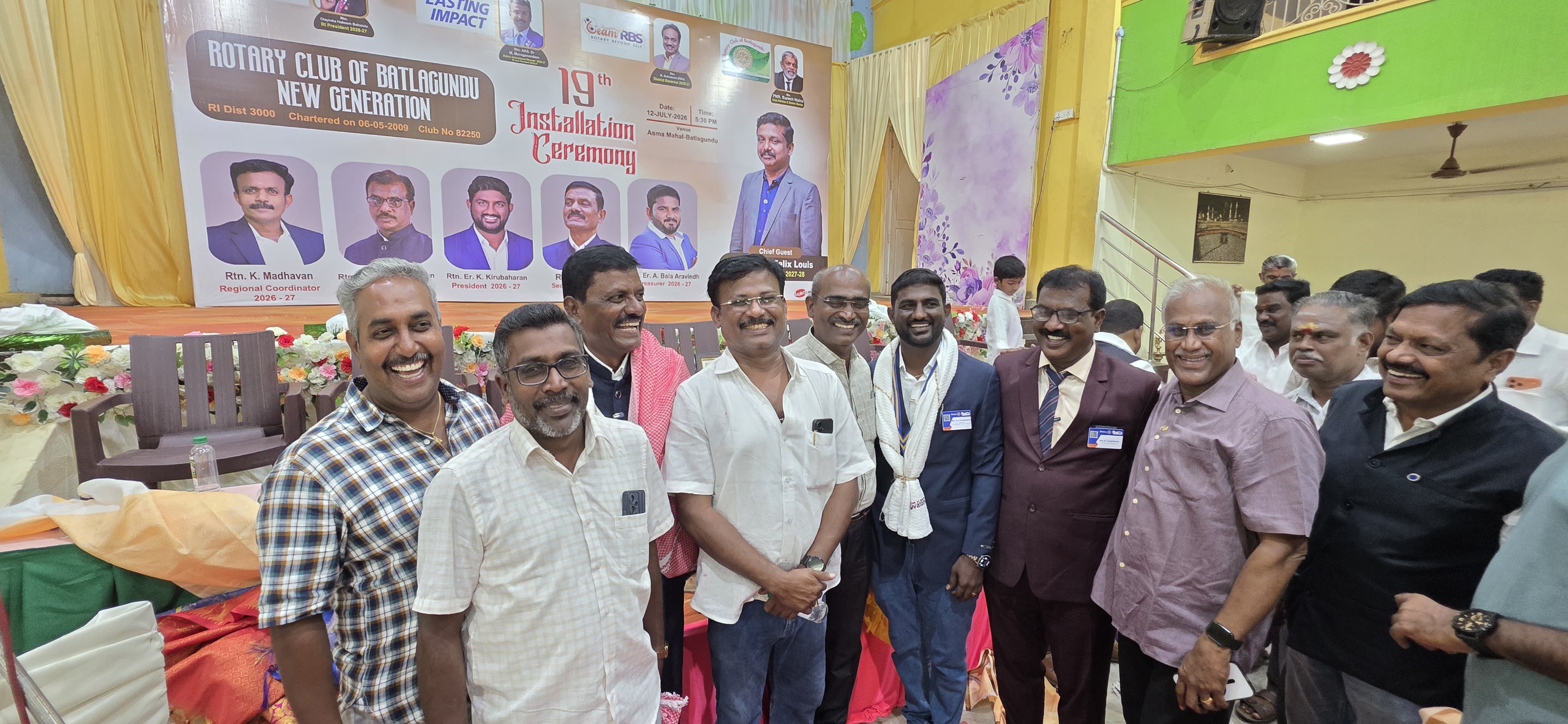 RC of Batlagundu New Generation - Installation