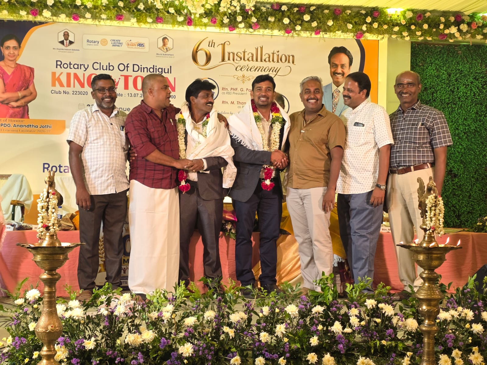 Rotary Club of Dindigul Kingtown - Installation