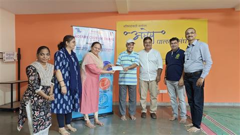 Donation to Amey Palak Sanghatana