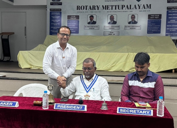 37th Meeting: Rotary Year 2025-26 Fellowship