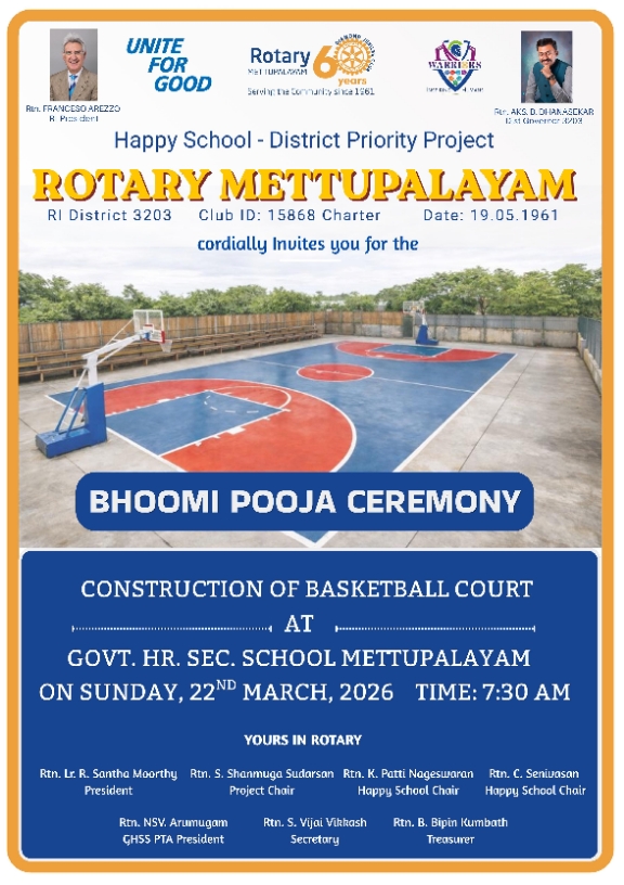 New Basketball Court Bhoomi Pooja Ceremony