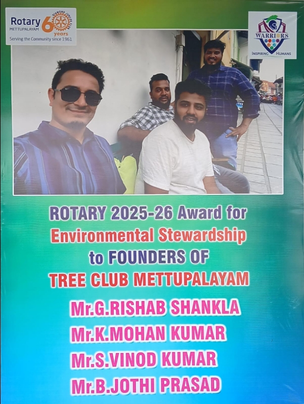 Rotary Environmental Stewardship Award-Tree Club