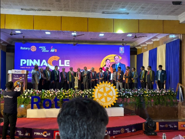 Our Club Rotarians at DG RID 3206 Installation