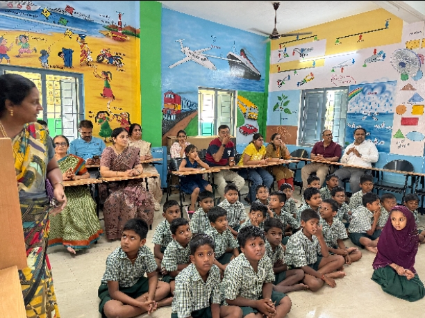 Donation of Baby Chairs to Primary School