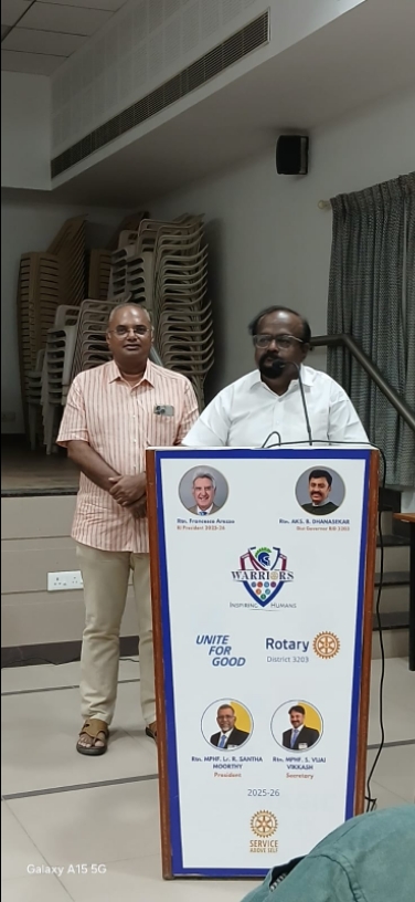 6th Meeting of Rotary Year 2025-26 Fellowship