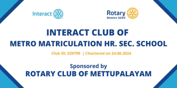 Installation Ceremony of Interact Club of Metro