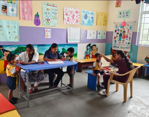 Eye Camp at Blossom School