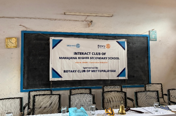 Installation of Interact Club Mahajana School
