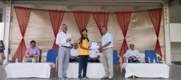 Honoring Winners Gandhi Jayanthi Competition