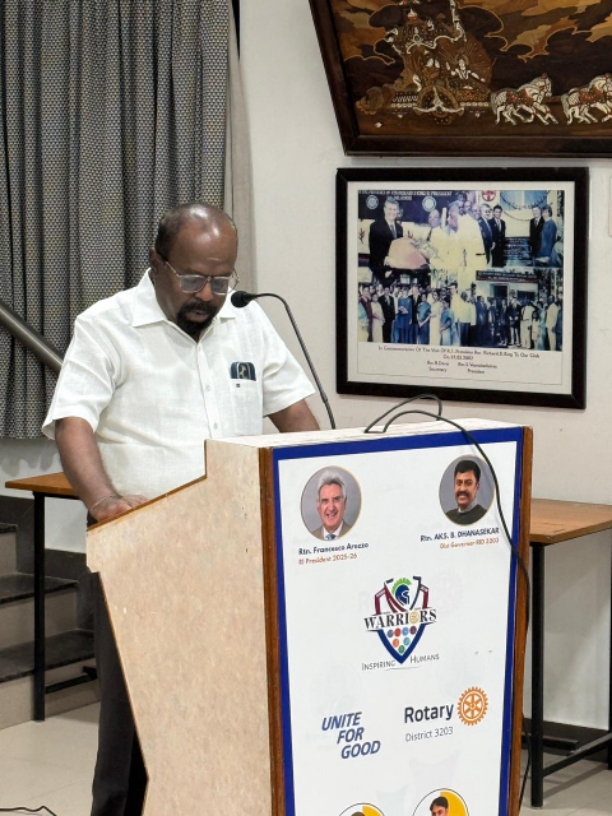 24th Meeting of Rotary Year 2025-26 Regular
