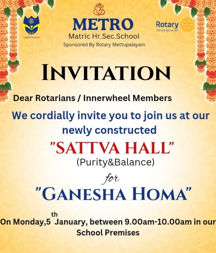 Inauguration of SATTVA Hall