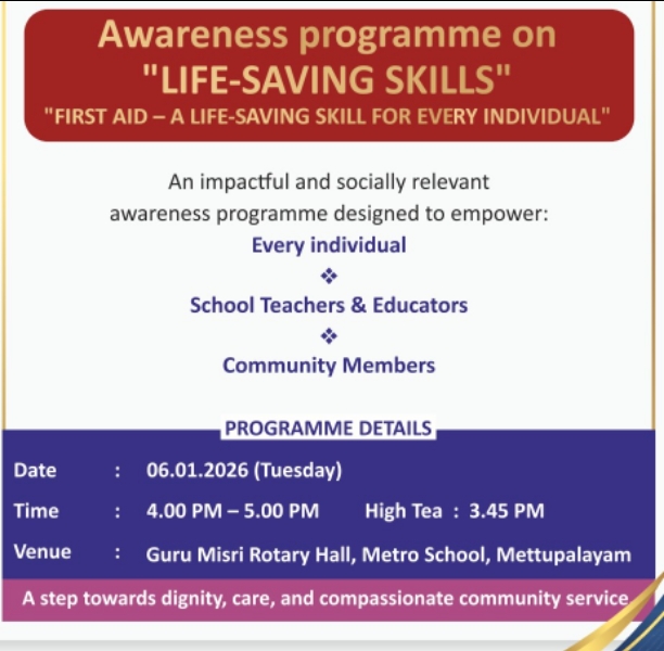 Awareness Programme on Life-Saving Skills
