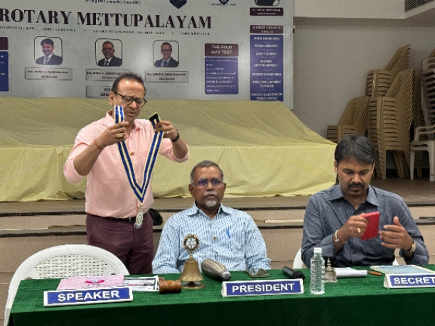 31st Meeting of Rotary Year
2025 -26   Regular
