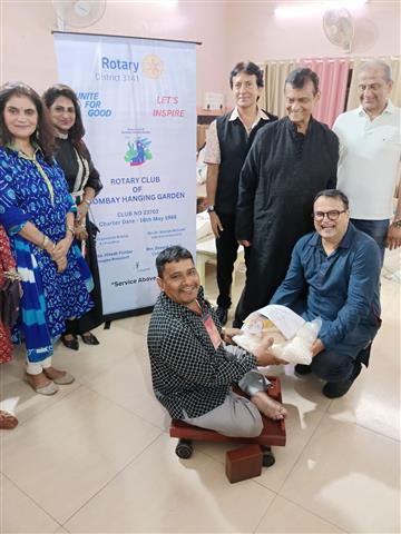Celebrating Navratri with Differently abled
