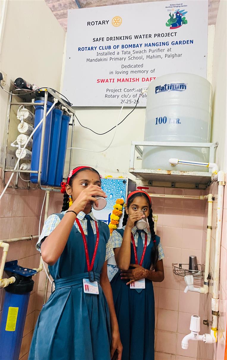 Water Purifier at Palghar School