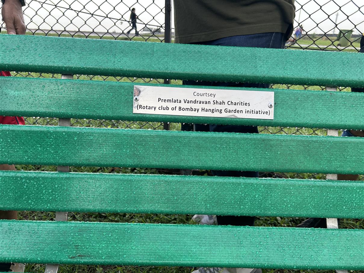 Benches at Priyadarshini Park