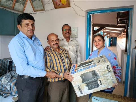 Audio Speakers fro Aryan school