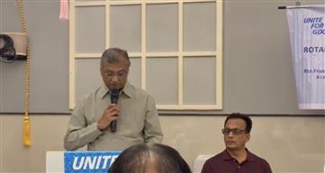 Speaker Meeting with Rtn Mehul P  Mehta